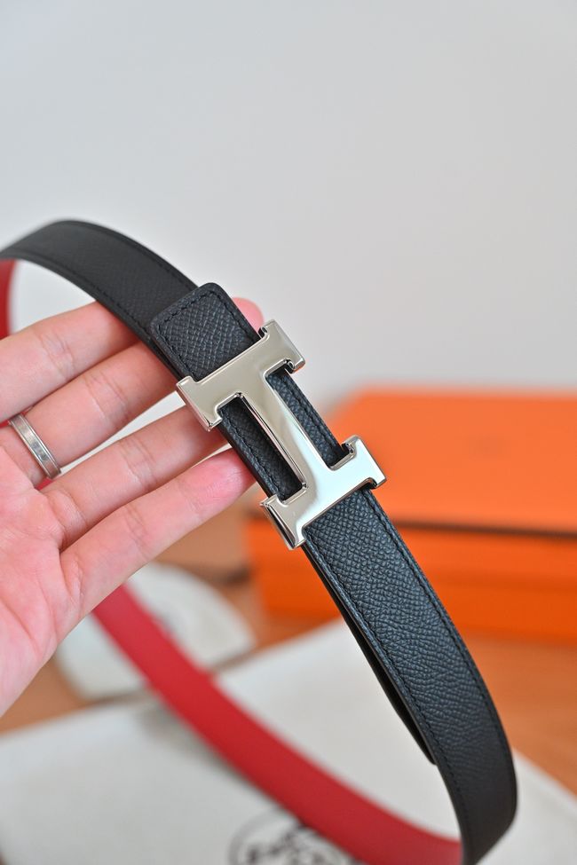 Hermes Constance buckle & double-sided leather belt 24mm H07457-1 Hermes Constance buckle & double-sided leather belt 24mm H07457-1