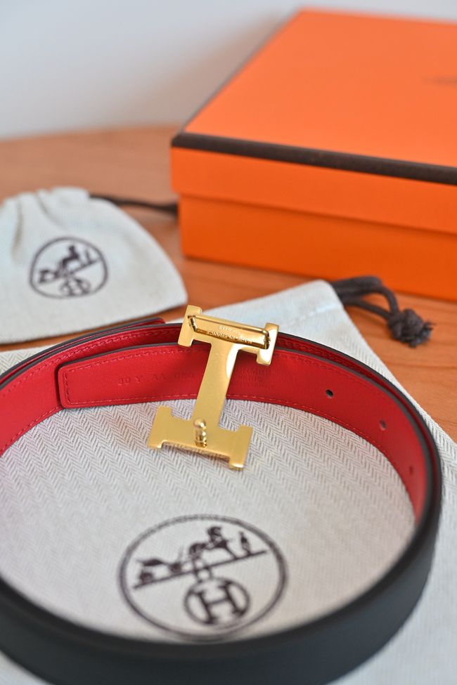 Hermes Constance buckle & double-sided leather belt 24mm H07457-1 Hermes Constance buckle & double-sided leather belt 24mm H07457-1