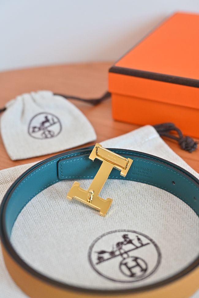 Hermes Constance buckle & double-sided leather belt 24mm H07457-7 Hermes Constance buckle & double-sided leather belt 24mm H07457-7