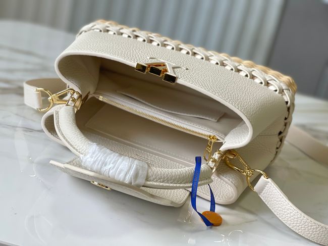 Louis Vuitton Capucines BB M24978 Ivory Louis Vuitton Capucines BB M24978 Ivory