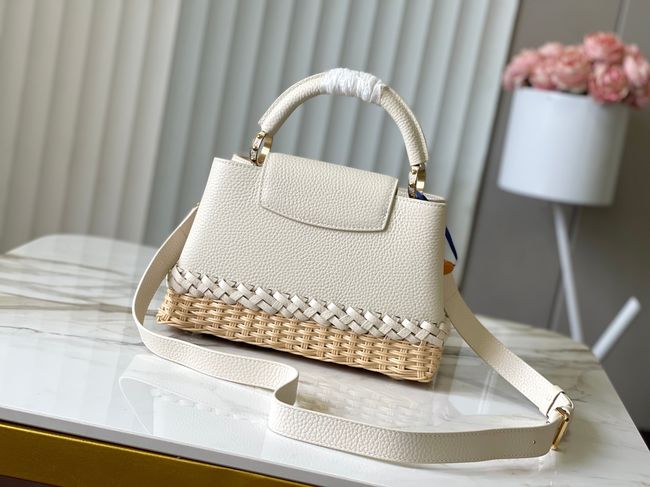 Louis Vuitton Capucines BB M24978 Ivory Louis Vuitton Capucines BB M24978 Ivory