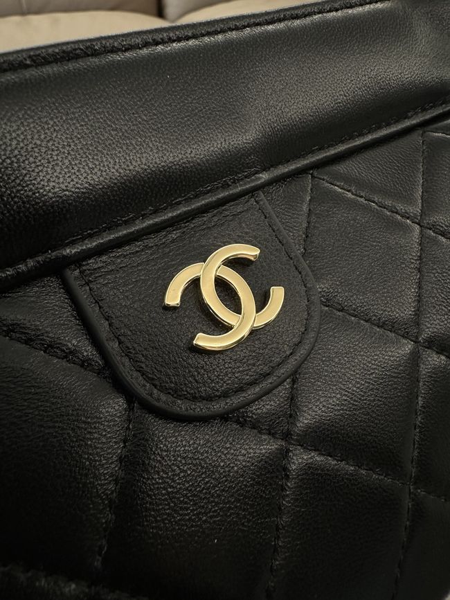 Chanel Clutch with Chain AP5540 black Chanel Clutch with Chain AP5540 black