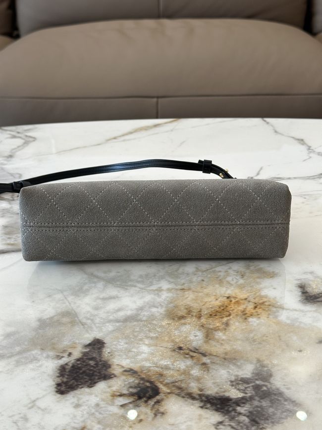 Chanel Clutch with Chain AP5540 gray Chanel Clutch with Chain AP5540 gray