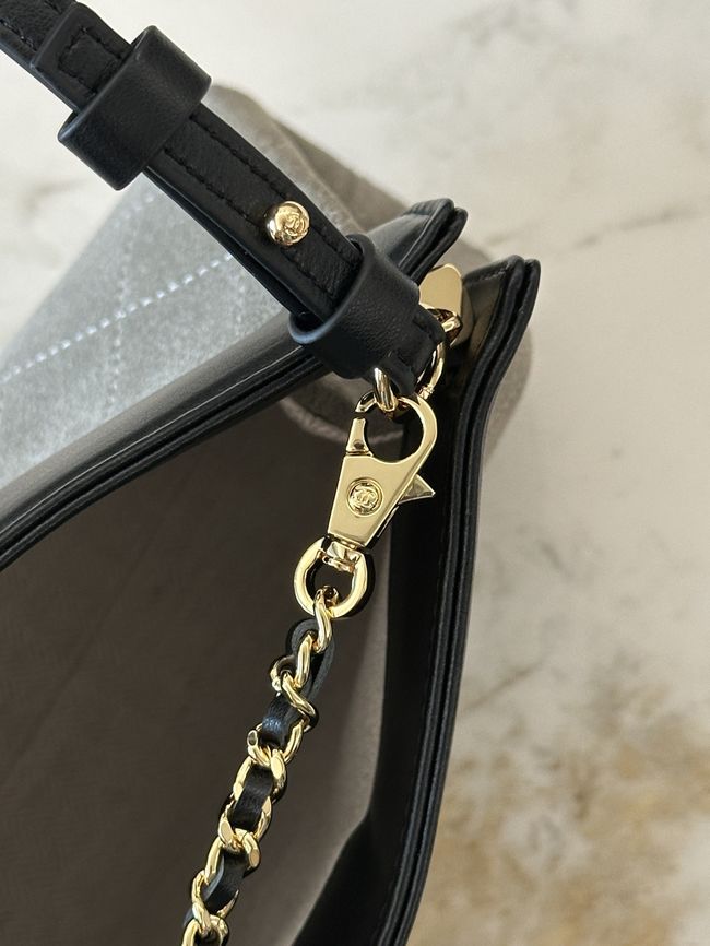 Chanel Clutch with Chain AP5540 gray Chanel Clutch with Chain AP5540 gray