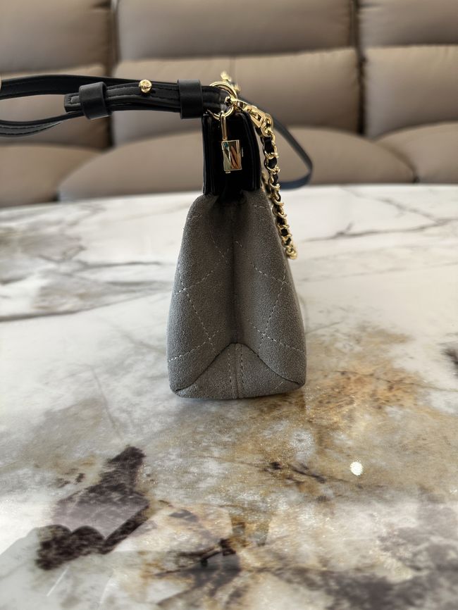 Chanel Clutch with Chain AP5540 gray Chanel Clutch with Chain AP5540 gray