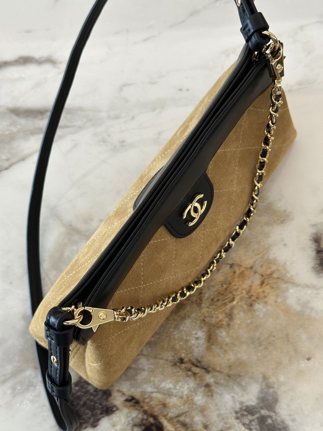 Chanel Clutch with Chain AP5540 tan Chanel Clutch with Chain AP5540 tan