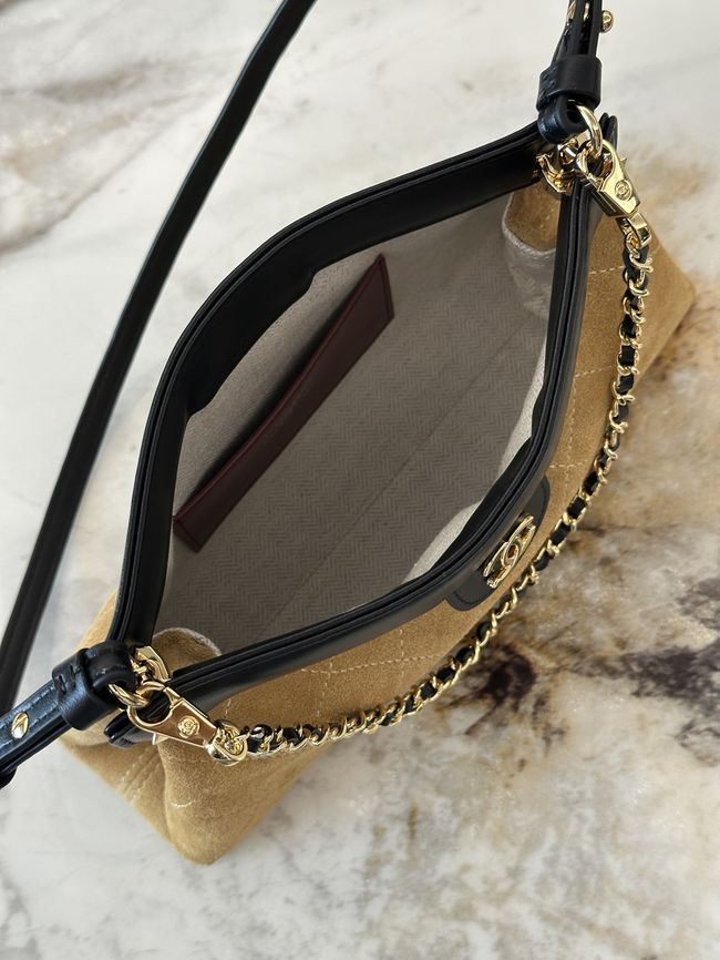 Chanel Clutch with Chain AP5540 tan Chanel Clutch with Chain AP5540 tan