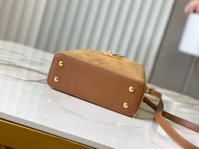 Louis Vuitton New Capucines Mini M29612 Hazelnut Louis Vuitton New Capucines Mini M29612 Hazelnut