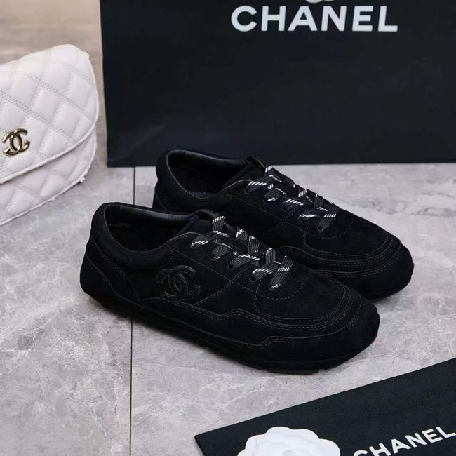 Chanel Trainers Suede Calfskin G47655-1