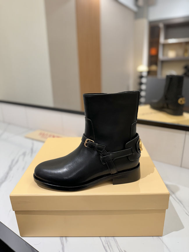 Valentino LOGO cowhide ankle boots S0QN8-4 Valentino LOGO cowhide ankle boots S0QN8-4