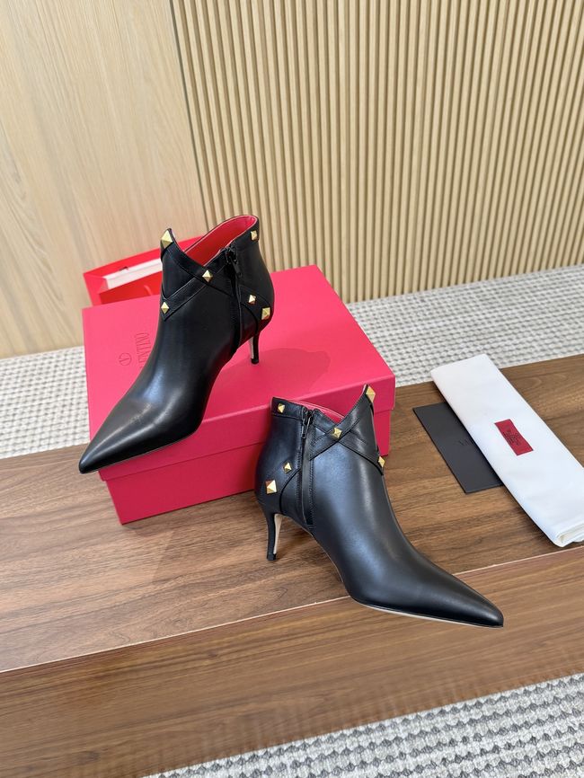Valentino VLOGO SIGNATURE Cowhide Ankle Boots S0CK1-1