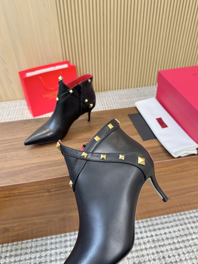 Valentino VLOGO SIGNATURE Cowhide Ankle Boots S0CK1-1