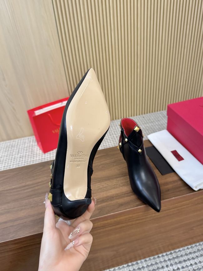Valentino VLOGO SIGNATURE Cowhide Ankle Boots S0CK1-1