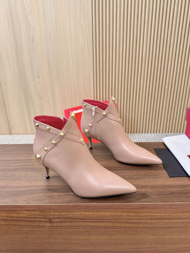 Valentino VLOGO SIGNATURE Cowhide Ankle Boots S0CK1-2
