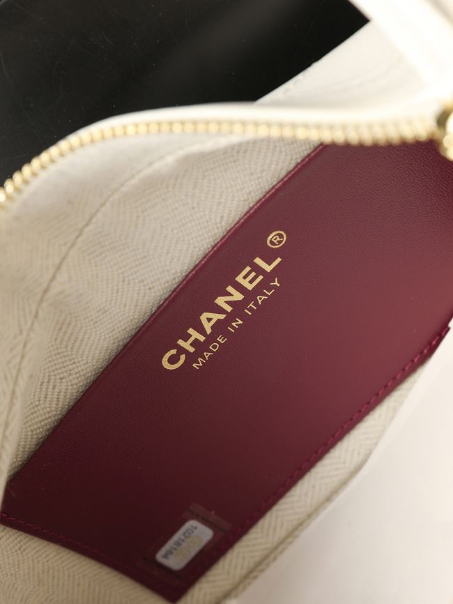 CHANEL Hobo Bag AS6640 WHITE CHANEL Hobo Bag AS6640 WHITE
