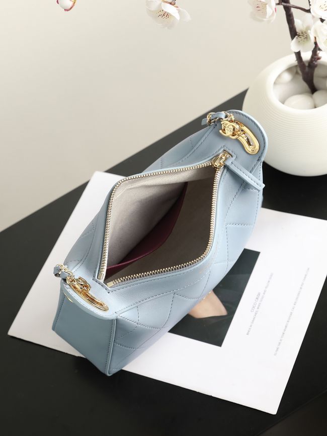 CHANEL Hobo Bag AS6640 blue CHANEL Hobo Bag AS6640 blue