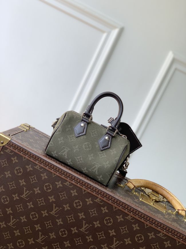 Louis Vuitton Speedy 18 Bandouliere M2A609 Khaki Green