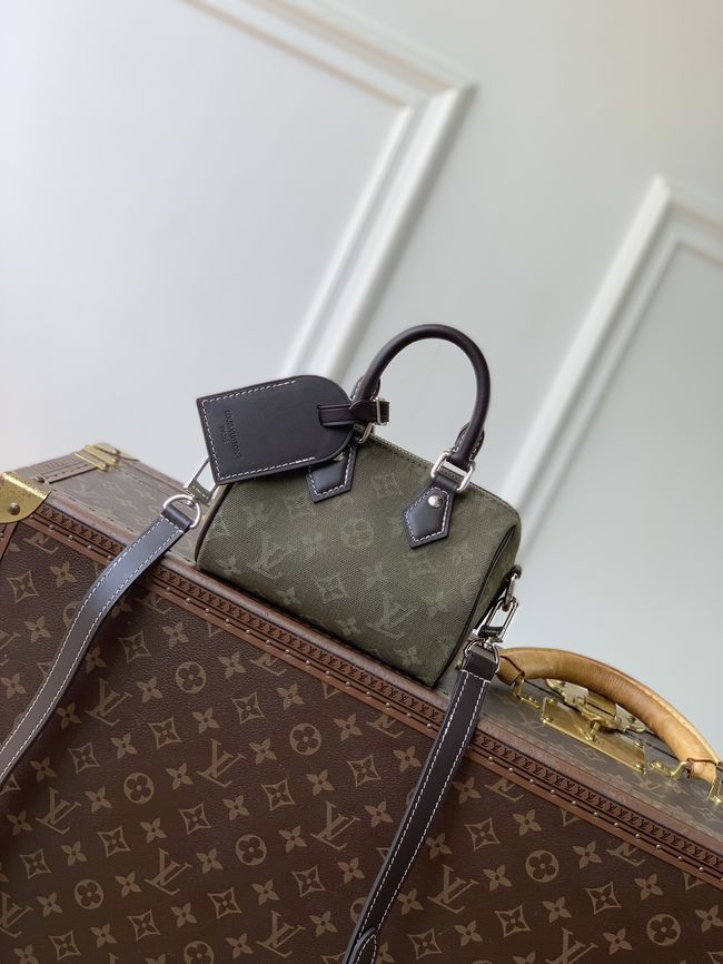 Louis Vuitton Speedy 18 Bandouliere M2A609 Khaki Green