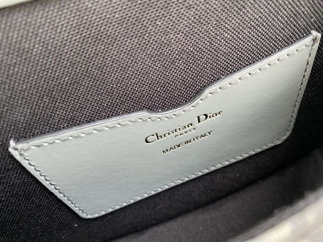 MEDIUM DIOR BOBBY BAG Warm Taupe Box Embroidery M2170 gray