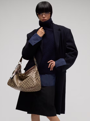 Gucci Starlet large shoulder bag A00CI2 brown Gucci Starlet large shoulder bag A00CI2 brown