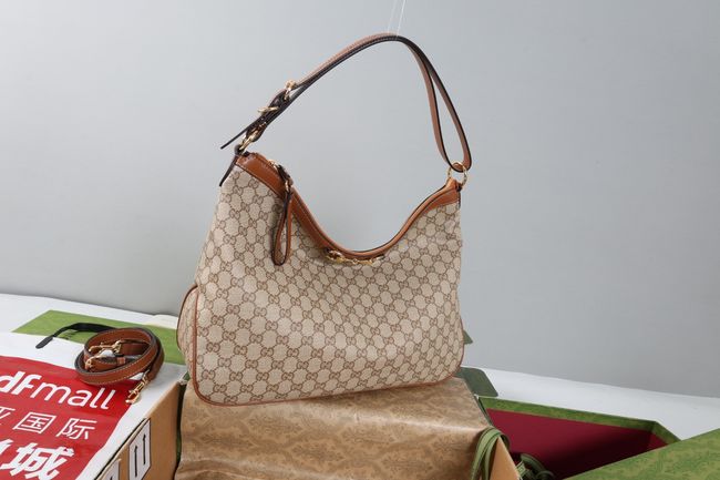Gucci Starlet large shoulder bag A00CI2 brown Gucci Starlet large shoulder bag A00CI2 brown