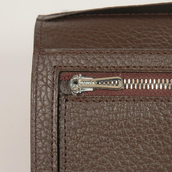 Hermes Bearn Japonaise Smooth Leather Tri-Fold Wallet H308 Dark Coffee Hermes Bearn Japonaise Smooth Leather Tri-Fold Wallet H308 Dark Coffee