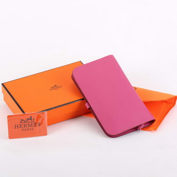 Hermes Dogon Combined Wallets A508 Roseo Hermes Dogon Combined Wallets A508 Roseo