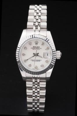 Rolex Datejust Mechanism Silver White Surface Watch-RD2455 Rolex Datejust Mechanism Silver White Surface Watch-RD2455