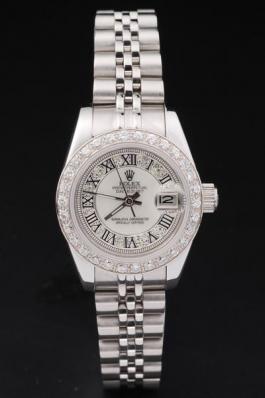Rolex Datejust Mechanism Silver Diamond&White Surface-RD2434