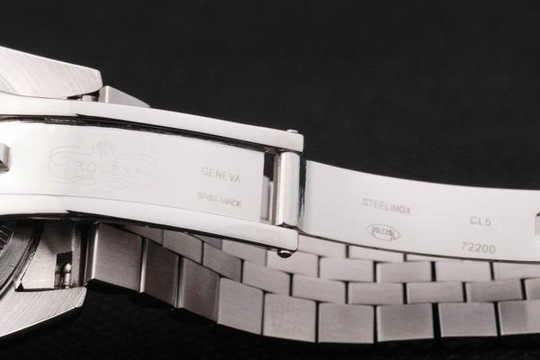 Rolex Datejust Stainless Steel White Cutwork Watch-RD2389 Rolex Datejust Stainless Steel White Cutwork Watch-RD2389