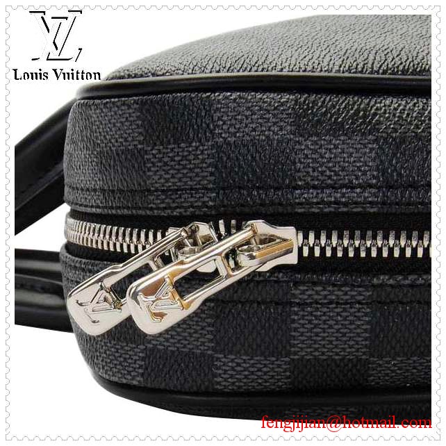 Louis Vuitton Damier Graphite Canvas Porte Documents Voyage GM N41123 Louis Vuitton Damier Graphite Canvas Porte Documents Voyage GM N41123