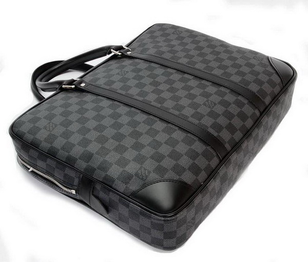 Louis Vuitton Damier Graphite Canvas Popte-Documents Voyage N41125 Louis Vuitton Damier Graphite Canvas Popte-Documents Voyage N41125