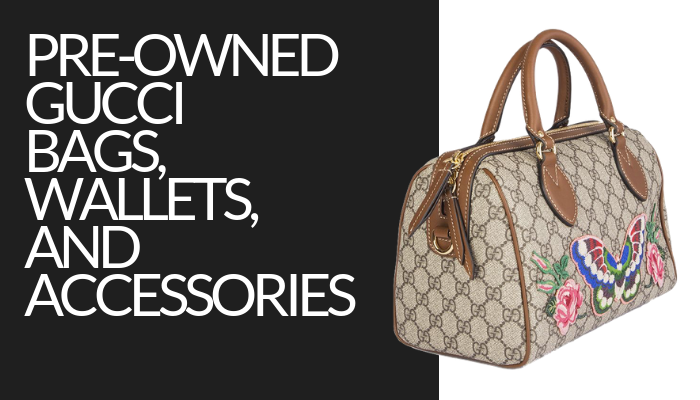 Preowned Gucci Bags, Wallets, 
Accessories 