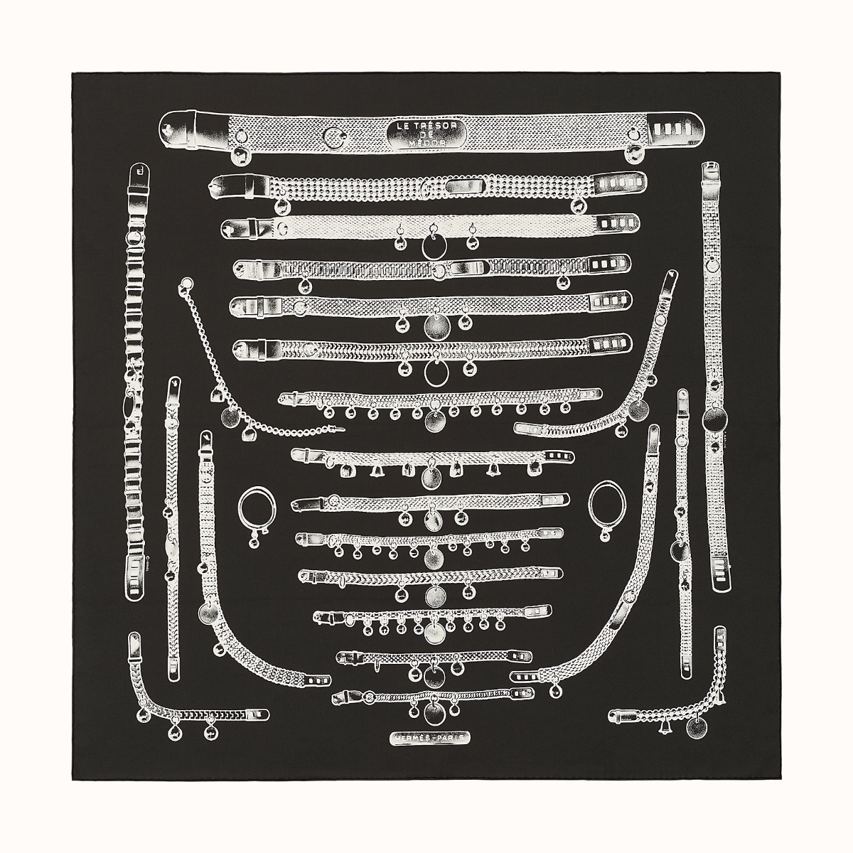 Hermes Scarf Le Tresor de Medor Florence Manlik