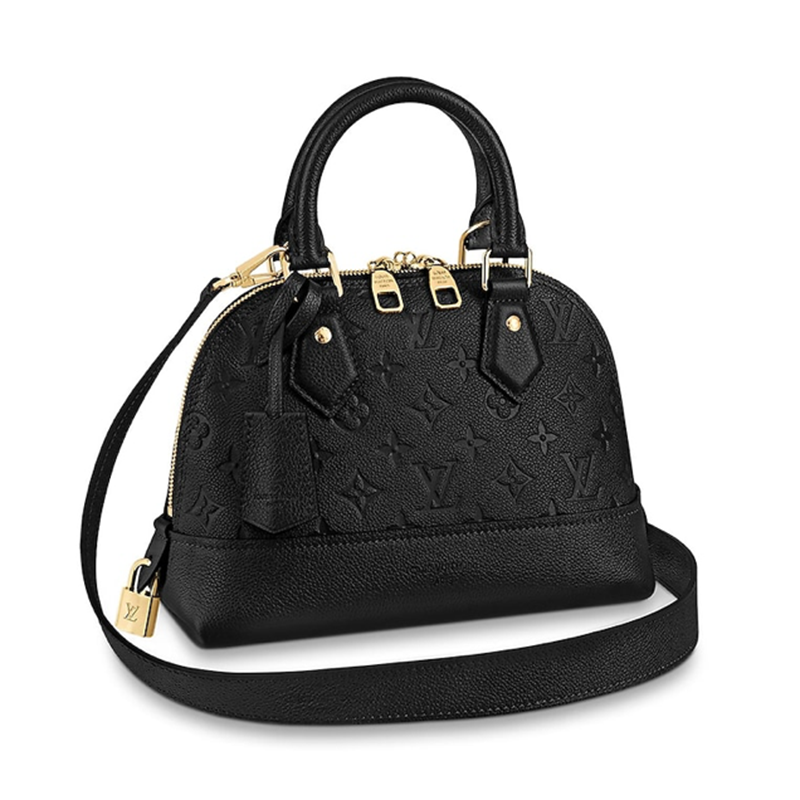 Louis Vuitton Black Monogram Empreinte Neo Alma BB 