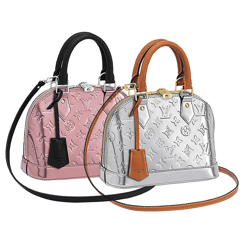 Louis Vuitton Monogram Vernis Metal Alma BB