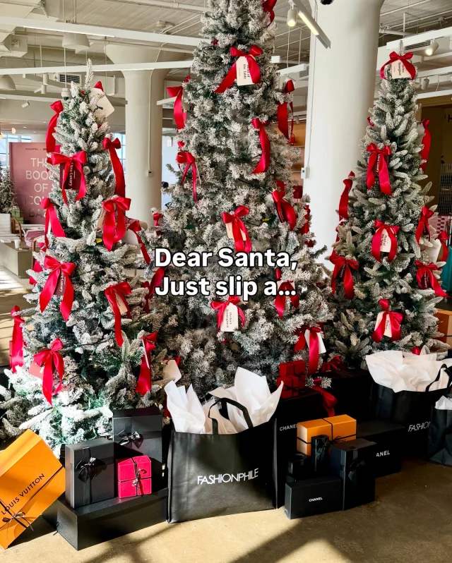 And Santa, Hermes makes you wait, but we have it now.